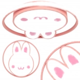 Lampă LED plafon pentru camera copiilor cu telecomandă Iepuraș