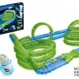 pistă de curse luminoasă pentru întuneric, 83 de piese