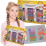 Set creativ pentru realizarea brățărilor cu mărgele și litere SIMBA ART&FUN