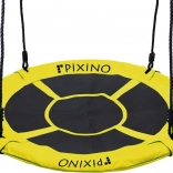 Cerc de legăn cuib de barză 100 cm galben