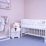 Pătuț pentru copii New Baby Bea Zebra alb