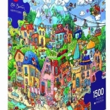 Puzzle HEYE Happytown 1500 piese
