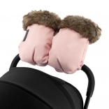 Mănuși pentru cărucior MoMi Sildi – roz