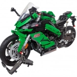 Set de construcție Motocicletă Sport verde 2304 de piese