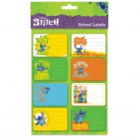 Etichete autoadezive pentru caiete cu motive Lilo & Stitch