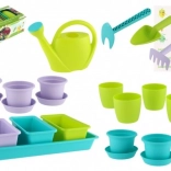 Set de grădinărit Gardenico Kids cu ghivece