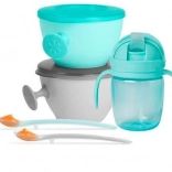 Set de Masă Easy-Feed Teal/Gri