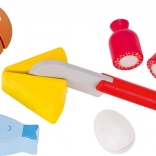 Set de delicatese din lemn pentru tăiat Goki