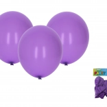 Balon gonflabil violet 30 cm - set de 10 bucăți