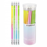 creion cu gumă în tub ombré