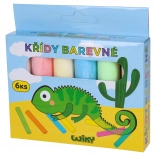 Crete colorate pentru trotuar, rotunde, 6 buc