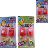 Skateboard pentru degete cu roată