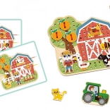 Jucărie 2Kids Toys Înnodare Joc Fermă