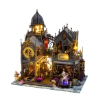 Casa de păpuși miniaturală Castelul Huoluo de la 2Kids Toys