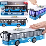 Autobuz urban interactiv WOOPIE 1:16 cu efecte și uși deschizătoare