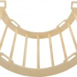 Scara și leagăn din lemn cu pernă 2în1 CHIPOLINO