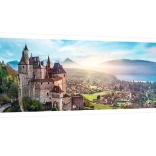 Puzzle panoramice 1000 piese – castelul Menthon, Franța