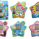Joc electronic de buzunar Tetris în formă de stea – albastru