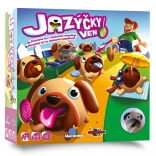 Limbi afară! Joc de memorie cu mopși