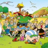 Puzzle Ravensburger Asterix și Obelix – satul, 500 piese