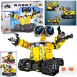 Set de construcție 4în1 – roboți și utilaje controlate de la distanță, 828 piese