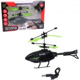 Elicopter din plastic 18,5 × 4 × 11,5 cm cu baterii