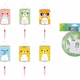 Lampion cilindru Animale 16 cm