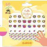 Abțibilduri pentru unghii Fructe DJECO