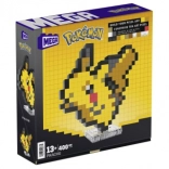 MEGA Pokémon Pikachu pixel art – set de construcție figurină 3D