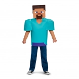 Costum Minecraft Steve pentru copii 10–12 ani