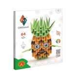 Set Origami 3D distractiv – Ananas pentru copii