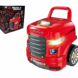 Motor RC cu șurubelniță cu telecomandă 40x39x47 cm - camion