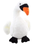 Lebădă plușată 13 cm eco-friendly