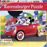 Ravensburger puzzle Mickey Mouse cu prietenii săi 2x12 piese