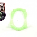 Dinți de vampir luminoși pentru carnaval