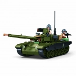 Set de construcție Sluban Army tank IFR T90AS