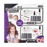 Set de tatuaje sclipitoare pentru fete – set creativ