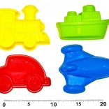 Forme pentru nisip - set 4 bucăți