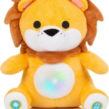 Leu de pluș Chipolino cu luminițe și muzică
