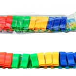 Fluiere din plastic 12 buc – set colorat pentru copii și adulți