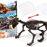 Clementoni Smilodon - Schelet Sabia Tigrului Asamblabil