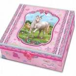 Set cadou Pecoware în cutie cu polițe – unicorni