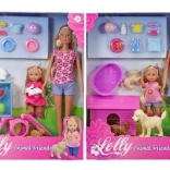 Steffi și Evi cu animăluțe