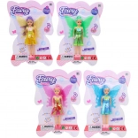 Păpușa Zână 15,5 cm în 4 culori