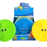 Disc zburător cu stea zâmbitoare 23 cm – pachet 24 buc