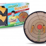 Securi de aruncat pentru copii cu țintă de 45 cm