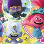 Puzzle TREFL Troli 2: lumea noastră muzicală MAXI 24 piese