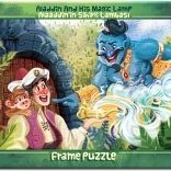 Puzzle pentru copii Aladdin și lampa fermecată, 48 de piese