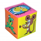 Cub din plastic care piuie KRTEČEK 7 × 7 cm