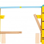 Pod mobil din lemn Tower Bridge PADDINGTON pentru căi ferate de jucărie